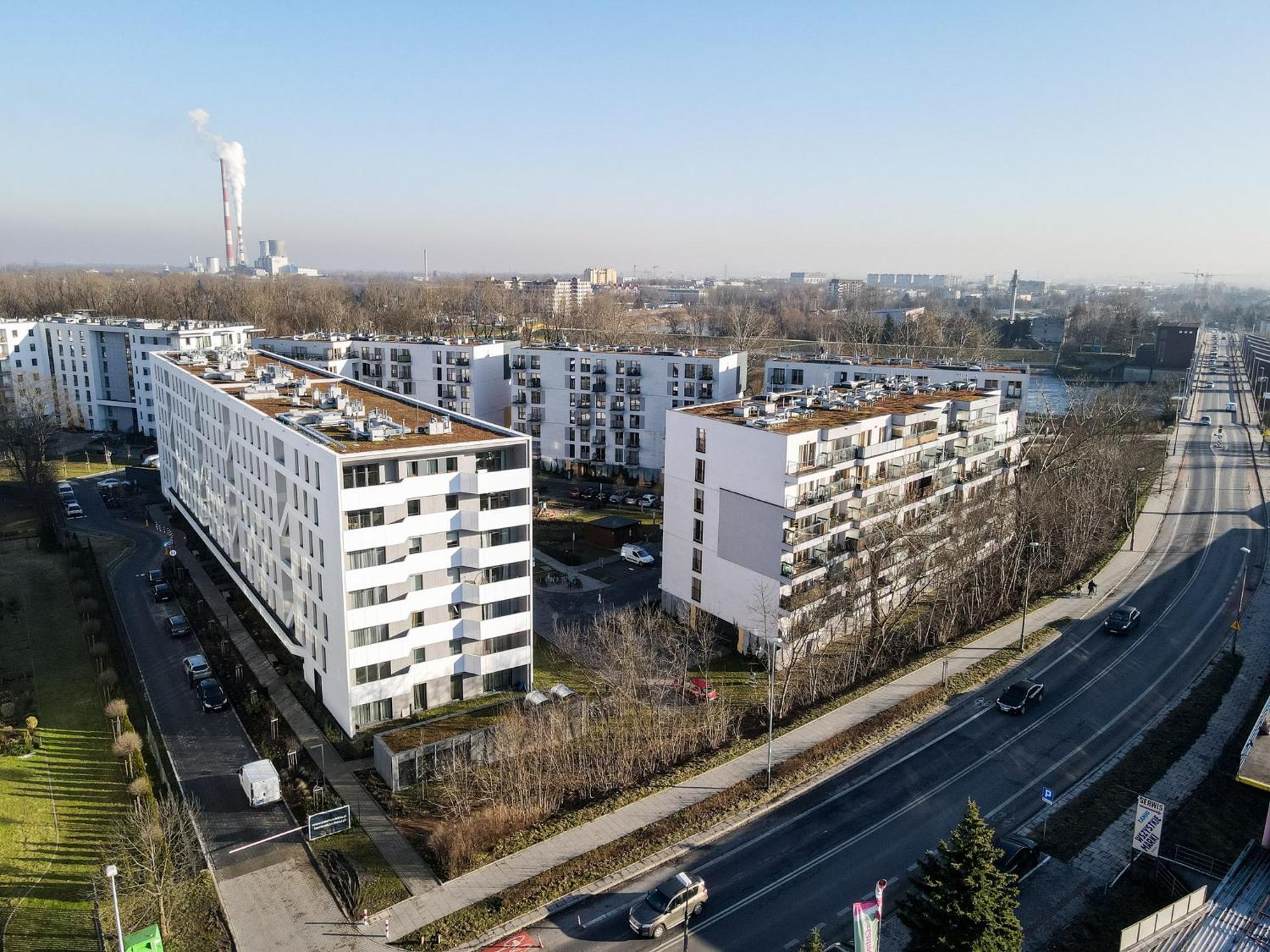 Dabie Park Residence Cracóvia Exterior foto